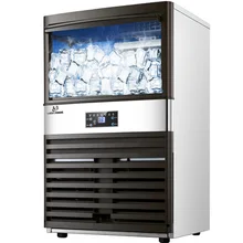 Горячая Автоматическая Мороженица машина электрическая 100 кг для бара кофе магазин молоко чай комната коммерческий кубик льда делая машину 110V 220V