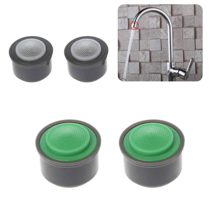

1 Pair 2L/3L 24mm Faucet Aerator Water Saving Eco-Friendly Spout Filter Inner Core