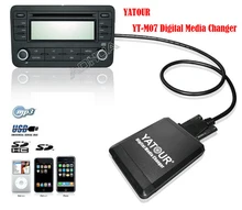 Yatour YT-M07 TOY2 For Toyota / Lexus 6+6 small plug series 03-12 iPod / iPhone / USB / SD/ AUX All-in-one Digital Media Changer