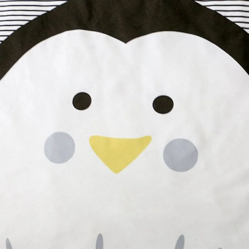 MOTOHOOD Cartoon Penguin Animal Baby Infant Creeping Mat Cotton Blend Play Mat Blanket Play Game Mat Room Decoration 95cm  (2)