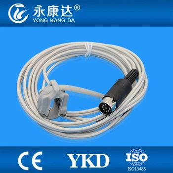 

Compatible Datascope Passport XG patient monitor Neonate Silicon Wrap Spo2 sensor 8pins 3m
