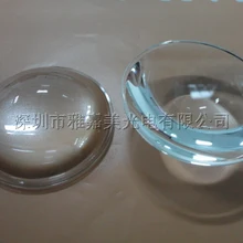 Высокомощные светодиодные стеклянные линзы D74MM плосковыпуклые линзы(4 шт./лот) фокусирующие оптические линзы