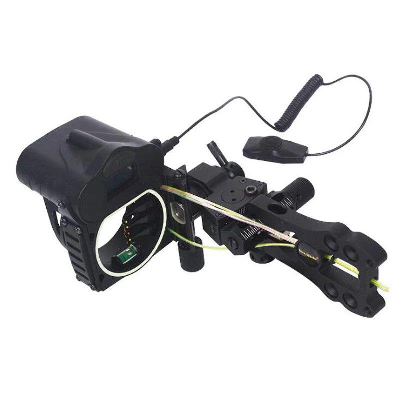 US $302.90 Archery Rangefinder Fiveneedle Aiming Outdoor Hunting ShootingCrossbow Sight Target Scope Bow Accessories