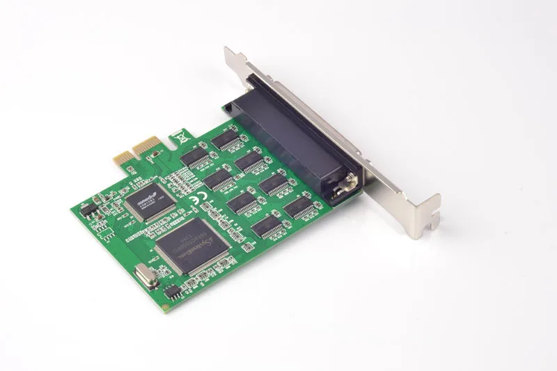 PCIe to 8 Port RS232 Serial Card DB9 COM Adapter