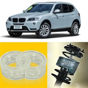 

2pcs Super Power Front Shock Absorber Coil Spring Cushion Buffer For BMW X3