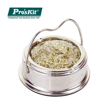 

Pro'sKit SH-1025 Soldering Iron Tips Cleaner Iron Stand With Function Of Clean Welding Nozzle Clean Ball Soldering Iron Stand