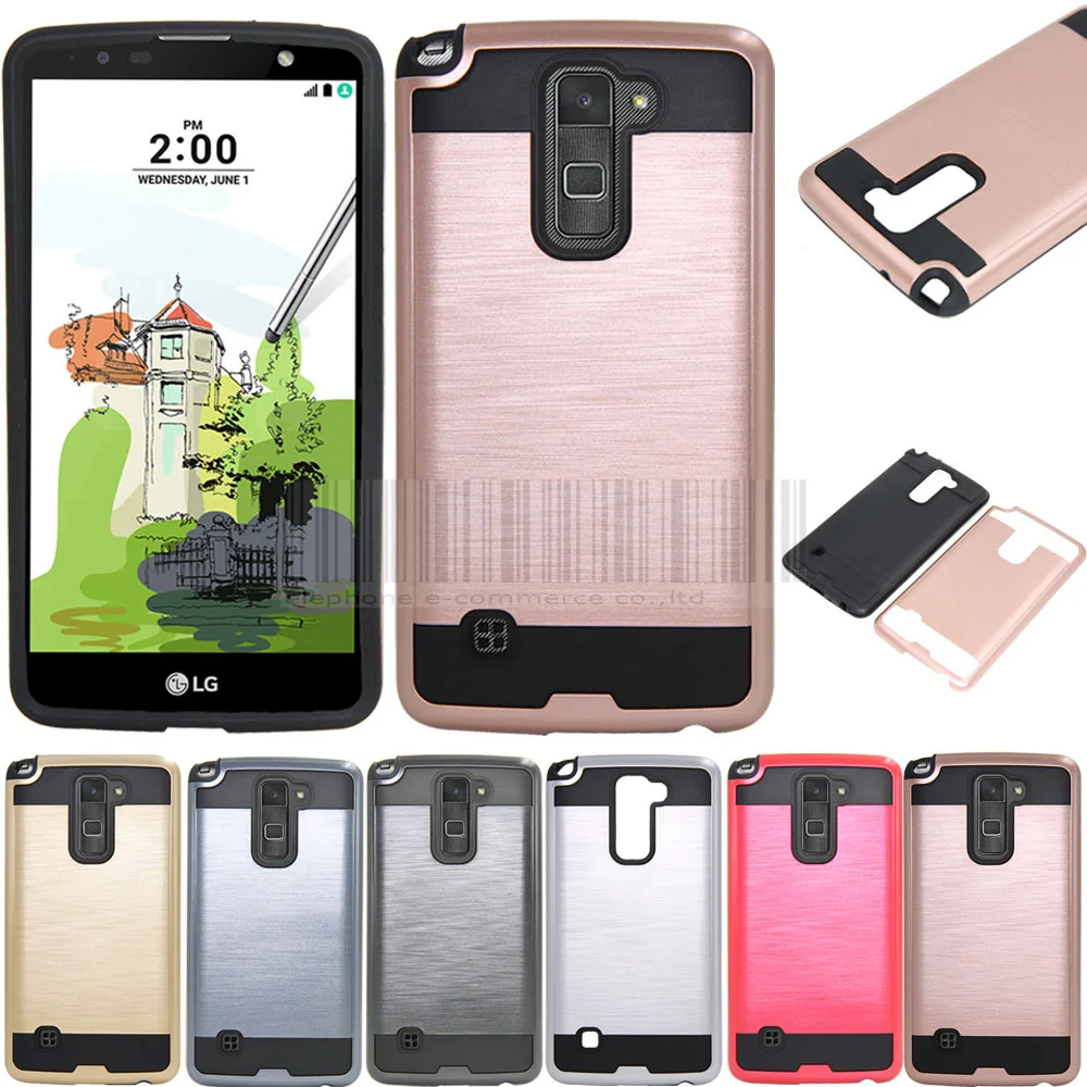 Чехол для телефона LG Stylus 2 Plus K530 K535 5 7 дюйма смешанный цвет противоударный ПК +