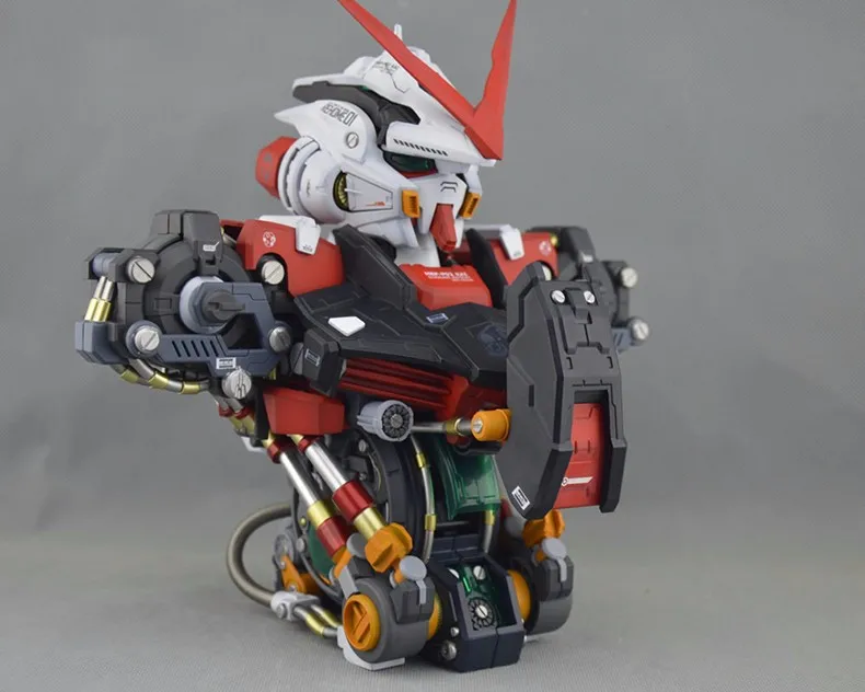 Аниме Модели собраны модели головы 1/35 Astray красная рамка Gundam MBF-P02 робот brinquedos головоломки фигурки Горячие Дети игрушка в подарок