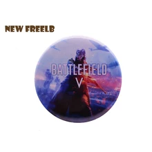 Новая и популярная игра Battlefield V 5 Броши BF5 значок для друзей отличный подарок детям студентам школьная сумка рюкзак 58 мм 5 стилей