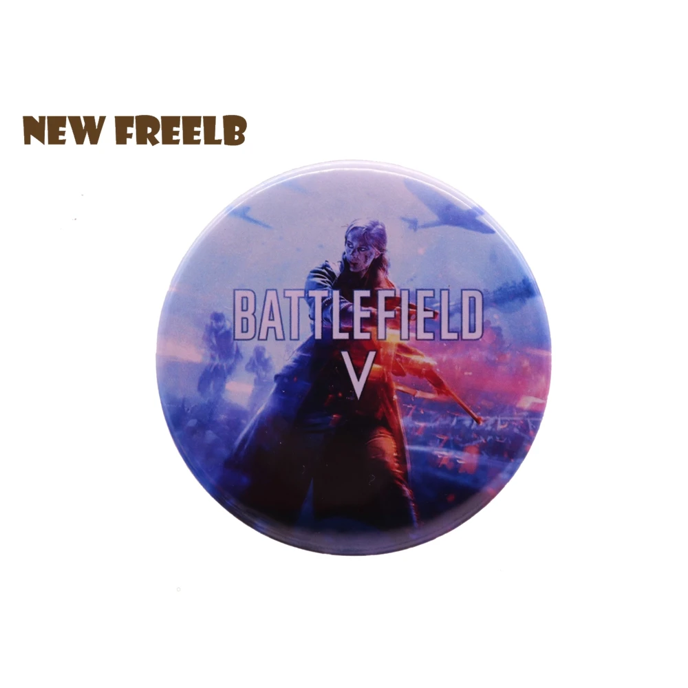 Новая и Популярная Игровая брошка battleview V 5 BF5 Pin Бейджи для друзей большой подарок