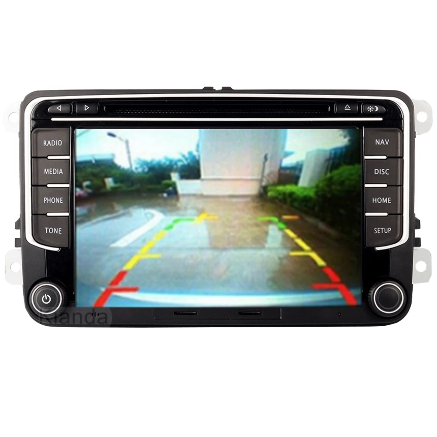 Best RNS 510 car radio for Volkswagen Golf Polo Passat b6/b7 Tiguan octavia with 3G GPS Bluetooth Radio USB SD Steering wheel Control 3