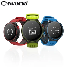 Cawono CW7 Bluetooth спортивный умный Браслет Водонепроницаемый IP68 кровяное давление монитор сердечного ритма Смарт-браслет для Android ios