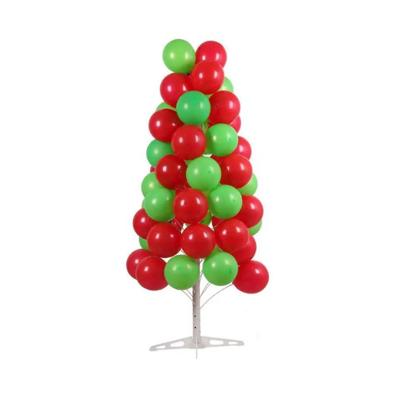  Stable Balloon Tree Display Stand Plastic Base Metal Pole Wedding Birthday Festival Party Decoratio