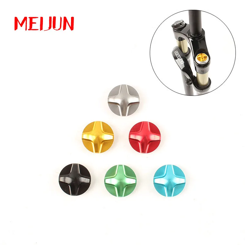 Mountain Bike Gas Value Cover MTB BicycleFront Fork Cap Protector Ultralight