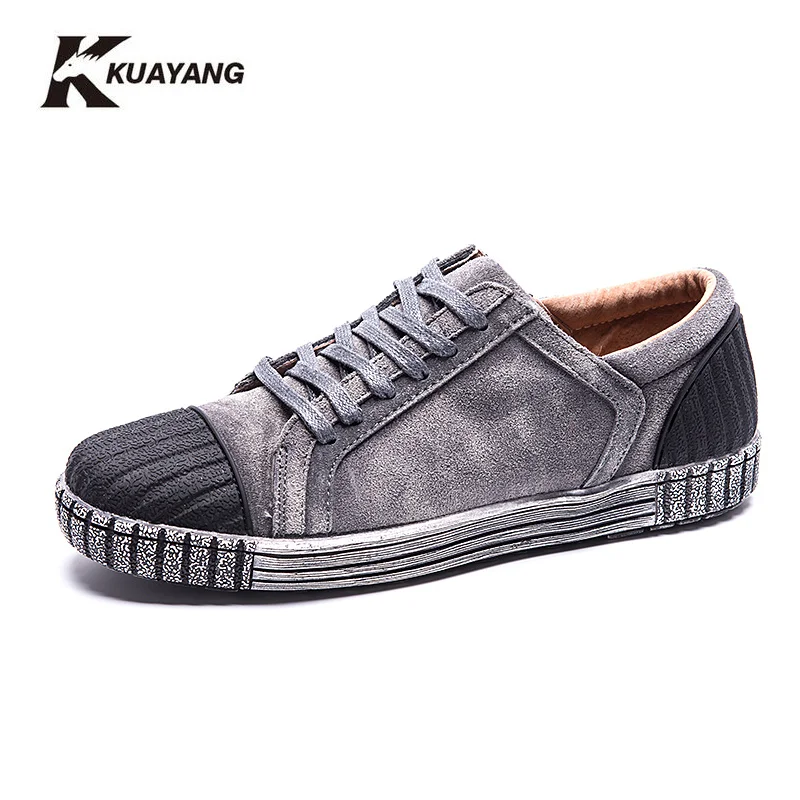 2016 Autumn NEW Arrivals Suede Men Shoes Flats Street Fashion Men Shoes