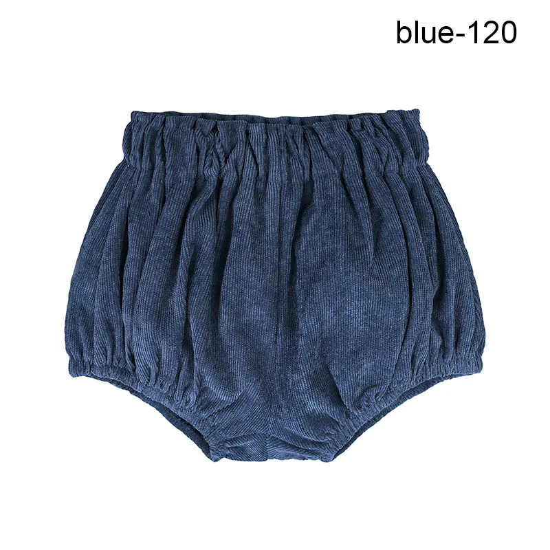 Для новорожденных одежда для малышей вельветовые дно детские трусики с юбочкой Короткие трусы подгузники штанишки S7JN - Цвет: blue 120