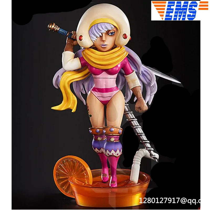 

Statue One Piece Dessert Three Star Charlotte Smoothie Full-Length Portrait Big Mom Pirates Juice Girl Bust GK Action Figure Toy