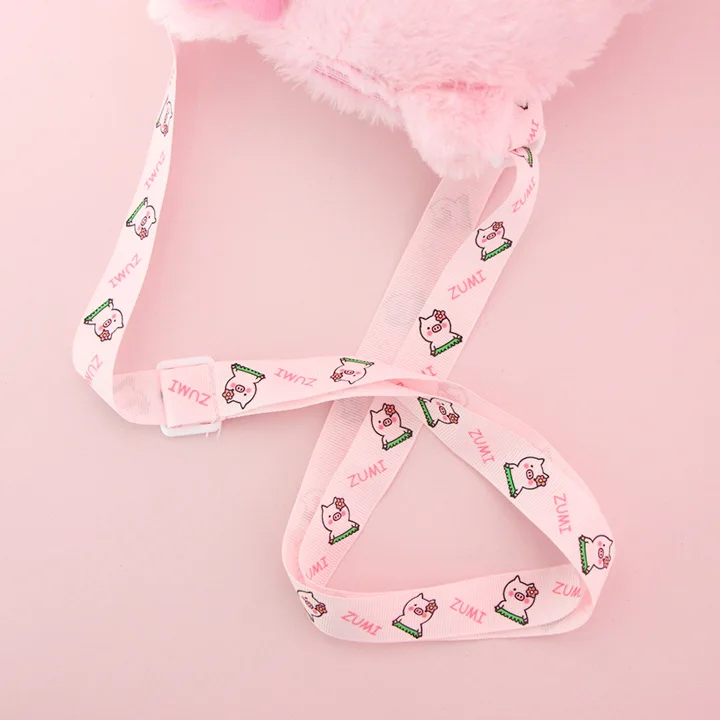 IVYYE 16 см розовый поросенок Мода Аниме плюшевые сумки на плечо мягкий мультфильм Tote повседневное сумки мягкие игрушки телефон сумка обувь
