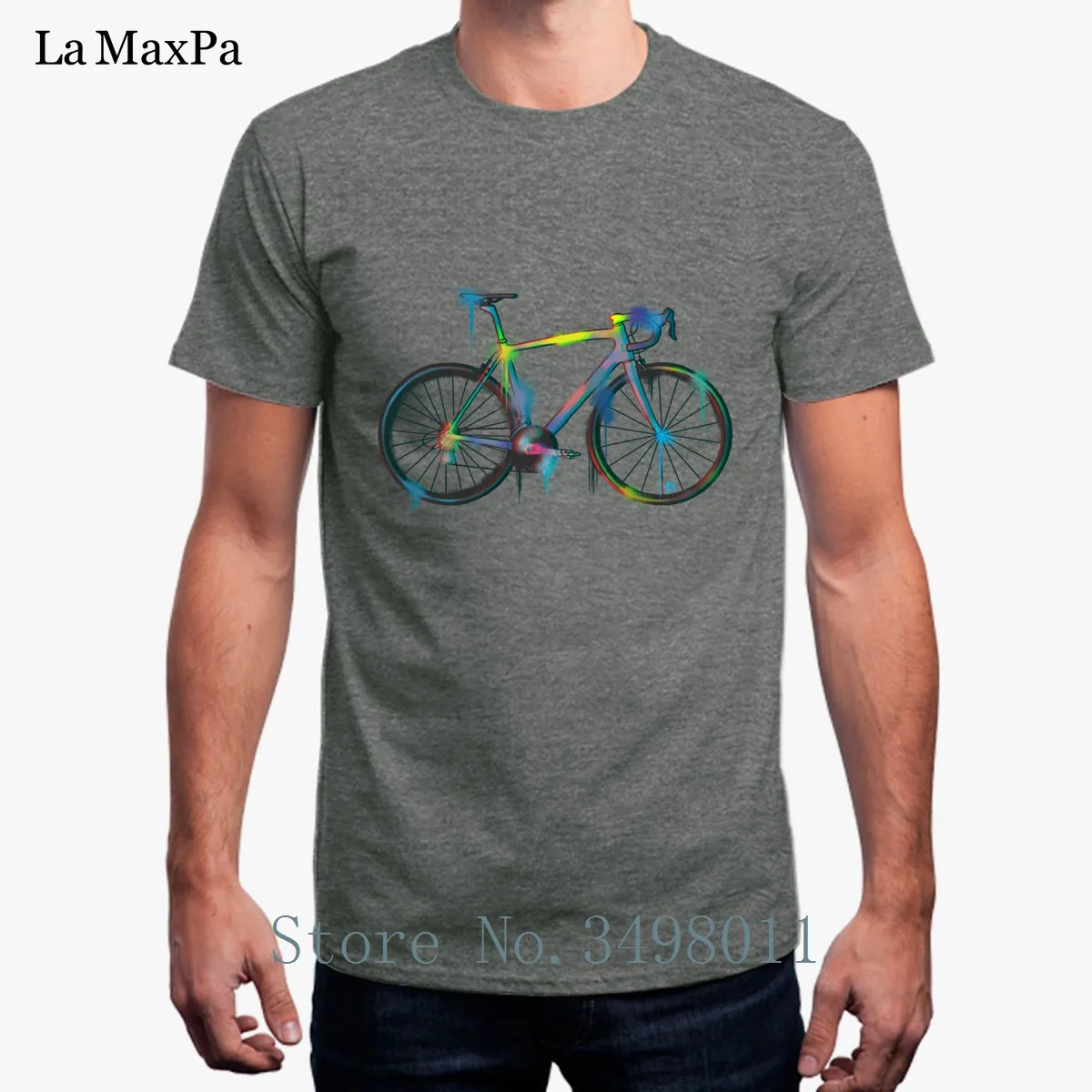 

Top Quality Road Bikes Graffiti T-Shirt For Men Solid Color T Shirt For Men Round Neck Summer Tee Shirt Man 2018 Homme Euro Size