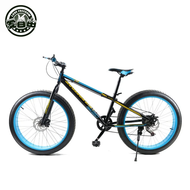 Cheap 26-inch bikes Snowmobile 4.0 and 3.0 super wide Tyre bicycles  Mountain Bike Non damping frame