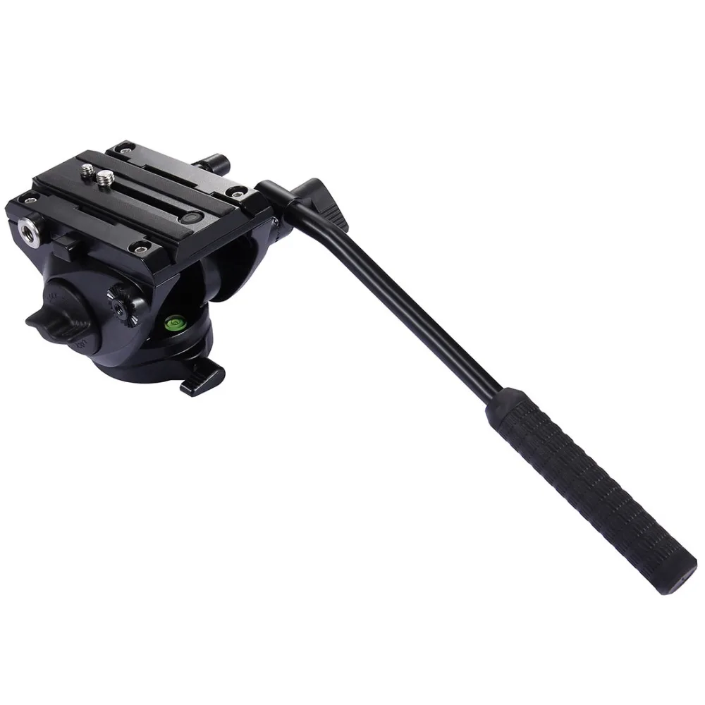 Puluz Video Tripod Head &quick Release Sliding Plate For Dslr &slr Cameras Head For Monopod