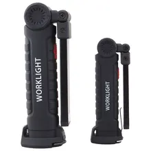 Высококачественный светодиодный портативный светильник-вспышка на открытом воздухе, походный Рабочий фонарь, перезаряжаемый от USB, встроенный аккумулятор, светодиодный светильник с магнитом