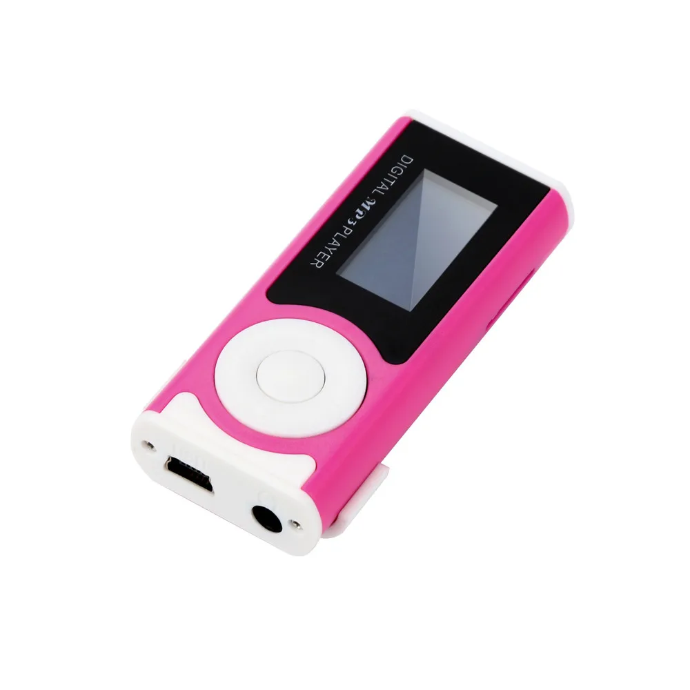 HIPERDEAL USB мини MP3 плеер с ЖК-экраном Поддержка 32 ГБ Micro SD TF карта Модный и портативный Одноцветный MP3 плеер Ja16