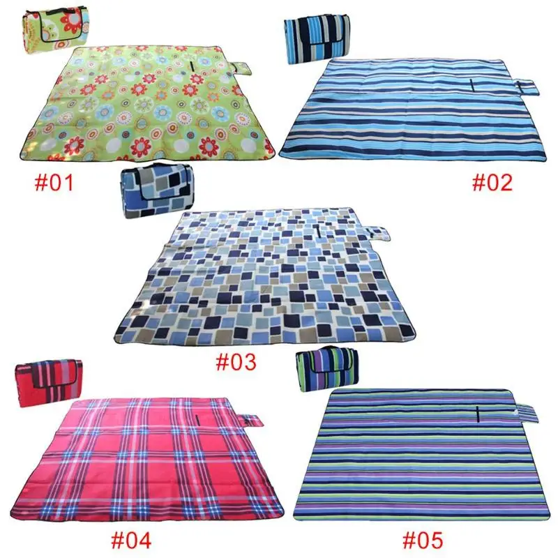 

2x2m Outdoor Camping Pad Foldable Picnic Mat Hiking Moisture-proof Blanket Camping Mat Picnic mats Outdoor Beach tent Mat