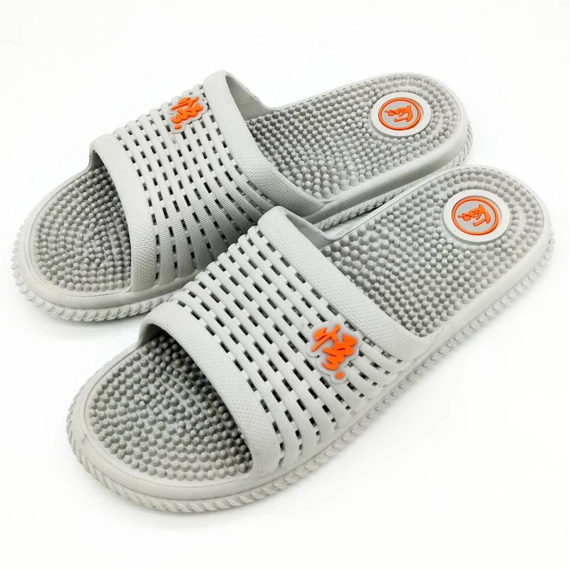 

Men's Massage Slippers Indoor Non-slip Hotel Home Slippers Outdoor Beach Flip Flops Flat Sandals Men Slides Health House Shoes