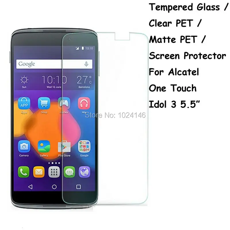 Tempered Glass / Clear PET / Matte PET Screen Protector Protective Film