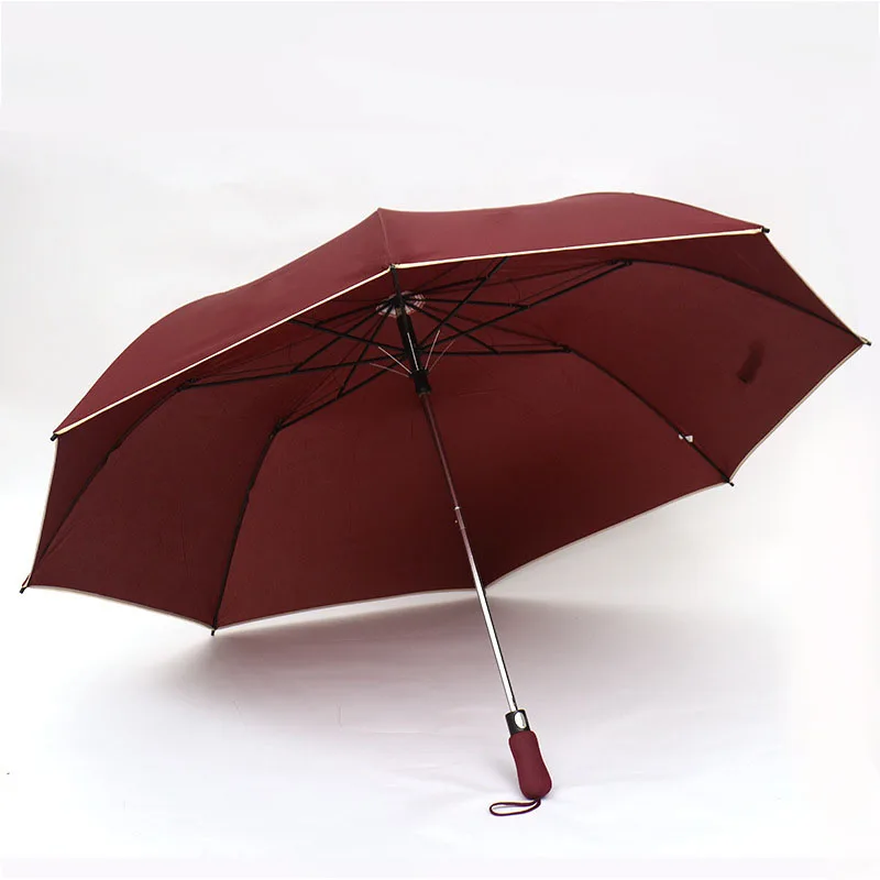 Convenient Type Super Large Automatic Auto Car umbrella Umbrella Female Golf 56 inches Rain Umbrella Folding Umbrella