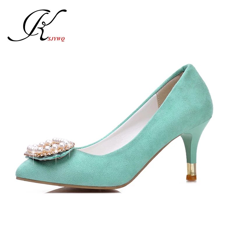 cheap plus size high heels 2017 fashion summer style mint pumps 7cm high heels cheap plus size high heels 2017 fashion summer style mint pumps 7cm high heels