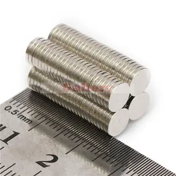 

100pcs N52 6x1mm Disc Neodymium Magnet Strong Rare Earth Small Fridge Magnets