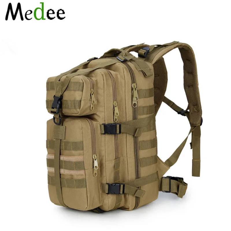 

Medee Notebook Backpack Camouflage Waterproof CS Mountaineering Package 35L Canvas Backpacks Sac a dos Randonnee BPK088