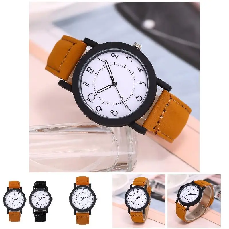 

Business Men Wristwatch Quartz Wrist Watch Round Stainless Steel Buckle Sport Casual Birthday Gift Watches TT@88