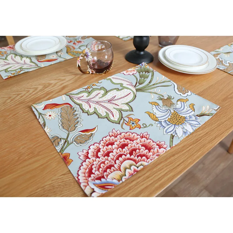 New Table napkin placemat Placemats Handmade Washable Home Cotton