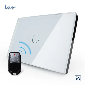 

Livolo Free Combination Package, US/AU Standard, VL-C301R-81VL-RMT-02, Waterproof Glass 1 Gang 1 Way Switch&Mini Remote