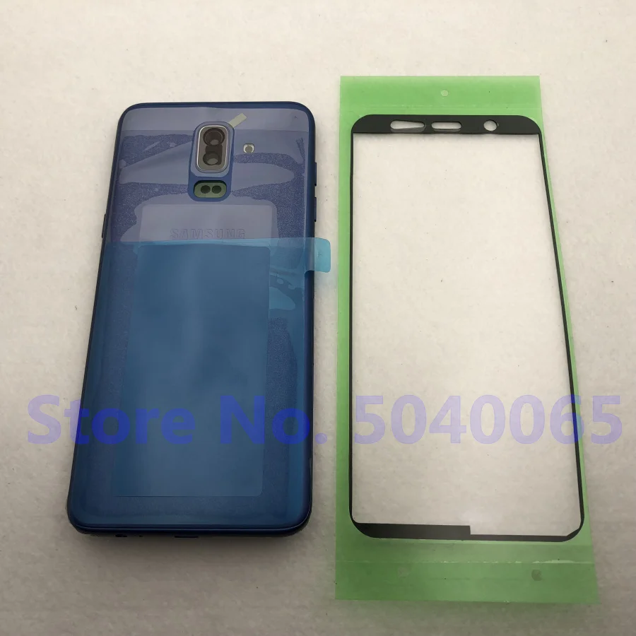 Для samsung Galaxy J8 J810 J810F J810G J810DS J810Y оригинальная средняя рамка Корпус задняя крышка шасси задняя панель J8 наклейка