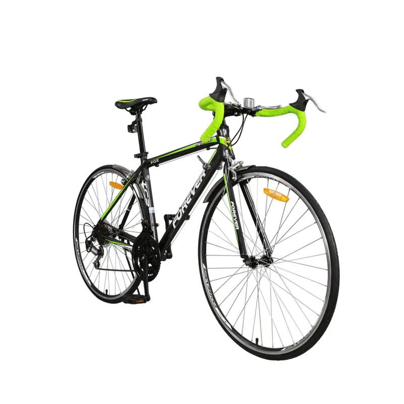 Aluminum alloy road bike 21-speed double-brake adult bicycle