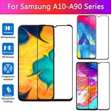 Защитный Стекло для samsung Galaxy A10 A20 A30 A40 A50 A60 A70 A80 A90 Стекло Защитная пленка для экрана 10 20 30 40 A505 A405 A705