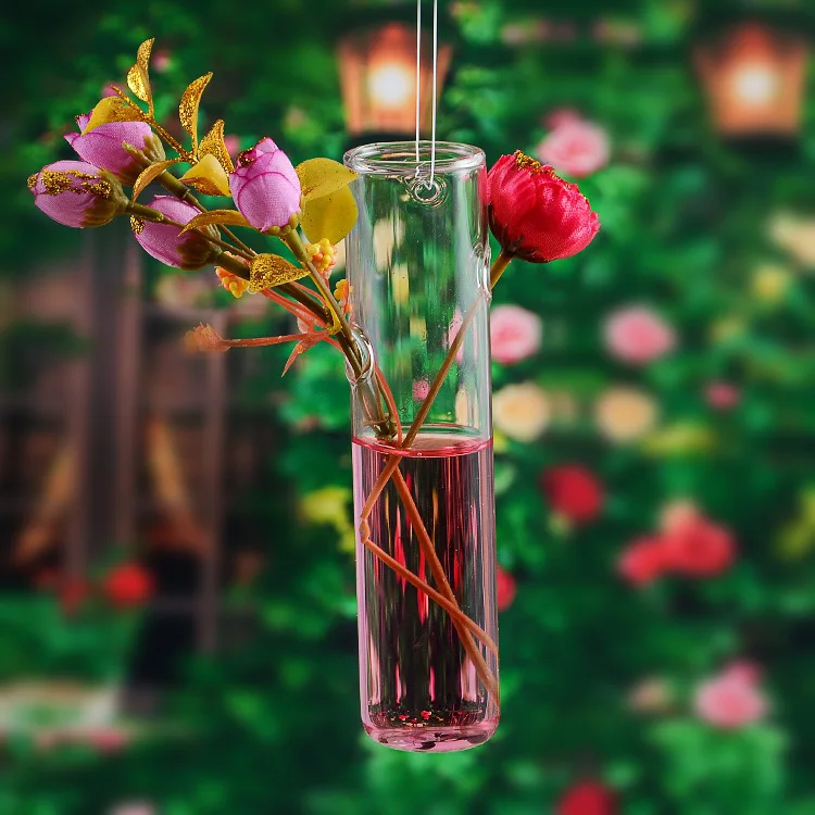 1 X O. RoseLif свадебные принадлежности стеклянный террариум прозрачный цветок подвесные вазы суккуленты Гидропоника бутылка ваза прозрачный круглый