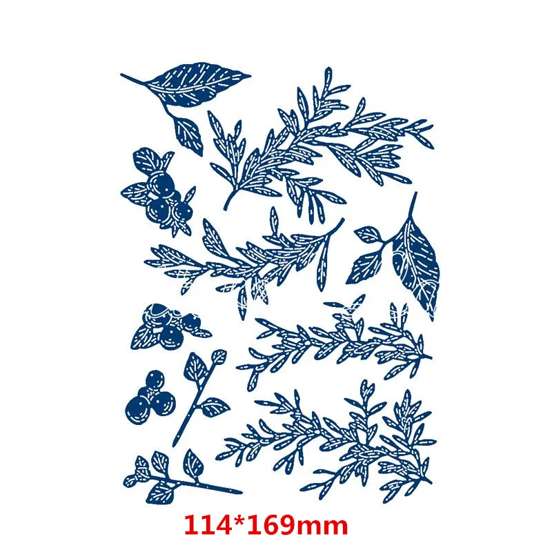 Цветок бабочка кружева природа металла Вырубные штампы трафарет для скрапбукинга "сделай сам" фотоальбом тиснение для подарочных открыток рукоделие - Цвет: H2898 leaves
