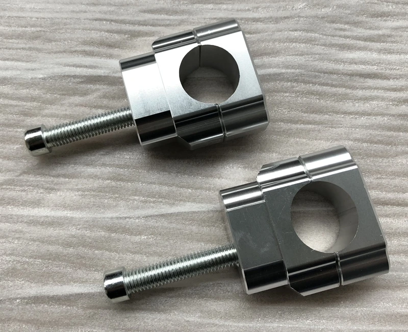 2 шт. 1 1/" Moorcycle CNC руль жир бар крепление зажим Riser для Honda CR125R 250R 500R CRF250R 250X 450R Suzuki RMZ250