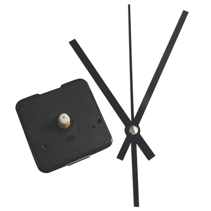 Новые кварцевые часы механизм черный/белый/красный Руки DIY набор запчастей 10 шт./лот 20 мм Длинный шпиндель