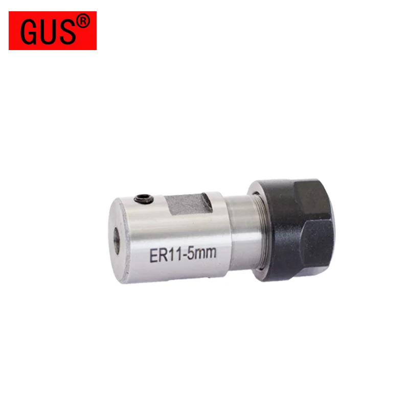 

ER11 Collet Chuck Motor Shaft Extension Rod Spindle Collet Lathe Tools Holder Inner 1 /4 In 6.35mm For CNC Milling Boring