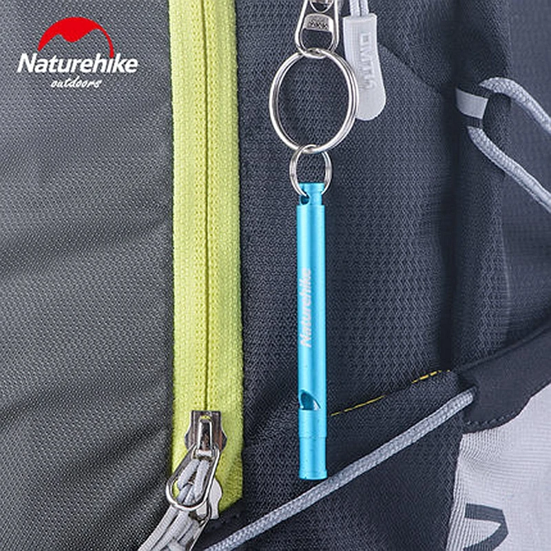 Naturehike 3 шт. высокий шаг свисток алюминиевый поход для кемпинга Открытый EDC инструмент аварийный брелок для выживания для пеших прогулок