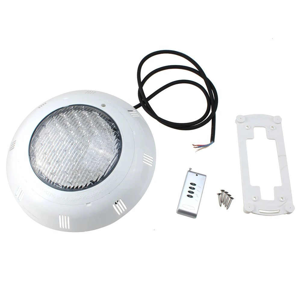 558 LED Underwater Swimming Pool Light Fountains Lamp Pond Light RGB 5 Colour with Remote Control