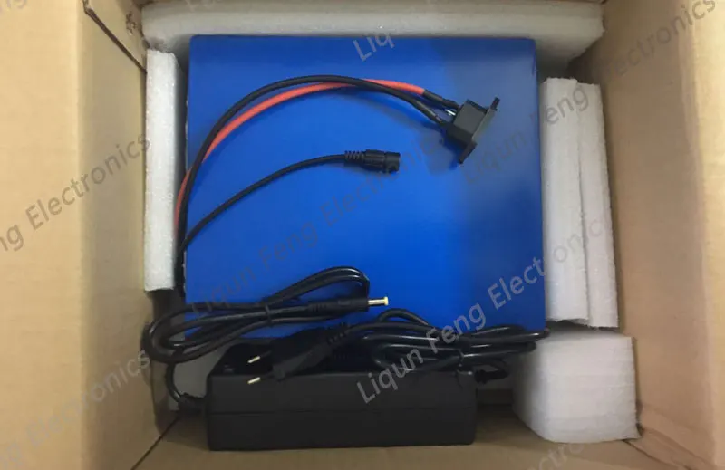 Excellent Free Shipping Lithium ion Battery Pack 48V 29AH 2000W use For Panasonic 18650 Cell with 2A Charger 50A BMS Electric Bike Battery 11