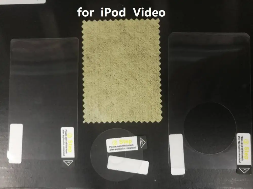 Nuova Pellicola Salvaschermo Trasparente Ultra Sottile Per Apple Ipod Pellicola Protettiva Per Video Pellicola Frontale + Posteriore + Pellicola Per P