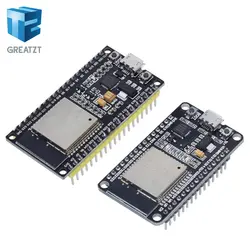 ESP-32S ESP-32 развитию Wi-Fi Беспроводной Bluetooth Телевизионные антенны модуль для Arduino 2.4 ГГц двухъядерный ESP32S ESP32